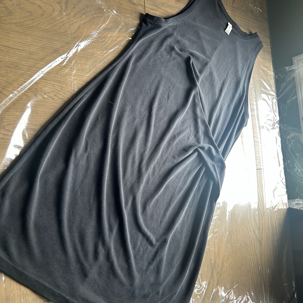 Gentle Fawn Black Mini Dress